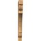 Ekena Millwork Olympic Block Rough Sawn Bracket, Western Red Cedar, 4"W x 34"D x 42"H BKT04X34X42OLY05RWR - alternate 2